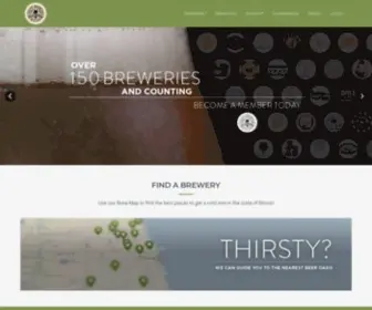 Illinoisbeer.com(ILLINOIS CRAFT BREWERS GUILD) Screenshot