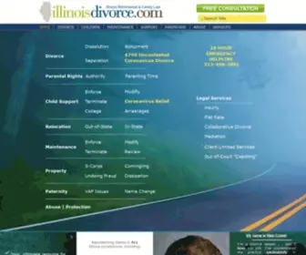Illinoisdivorce.com(Divorce Attorney) Screenshot