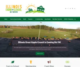 Illinoisfarmtoschool.org(Illinois Farm to School Network) Screenshot