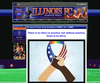 Illinoisfc.com(Illinois Futbol Club) Screenshot