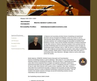 Illinoisforensichandwritingexpert.com(Forensic Handwriting Experts) Screenshot
