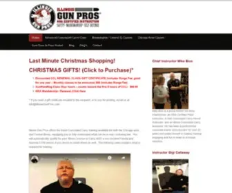 Illinoisgunpros.com(Illinois Concealed Carry Classes) Screenshot