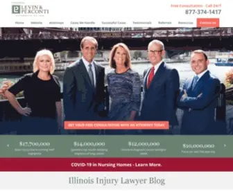 Illinoisinjurylawyerblog.com(Published by Chicago) Screenshot