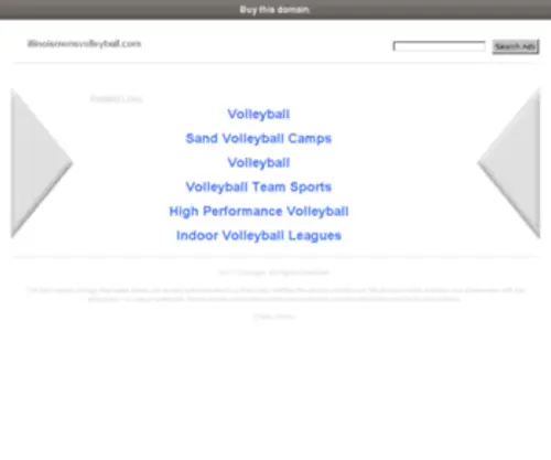 Illinoismensvolleyball.com(Illinois Mens Volleyball) Screenshot
