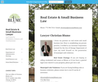 Illinoispropertylaw.com(Illinois Real Estate and Property Lawyer Blog) Screenshot