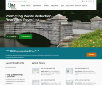 Illinoisrecycles.org(Illinois Recycling Association) Screenshot