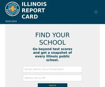Illinoisreportcard.com(Illinois Report Card) Screenshot