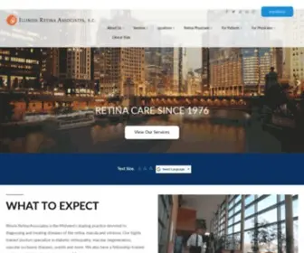 Illinoisretina.com(Ophthalmologist Chicago) Screenshot