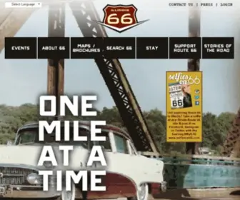 Illinoisroute66.org(Illinois Route 66 Scenic Byway) Screenshot