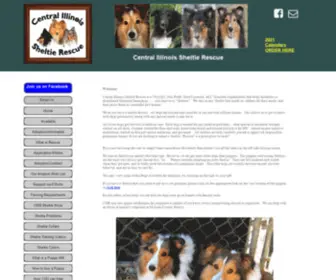 Illinoissheltierescue.com(Illinois Sheltie Rescue) Screenshot