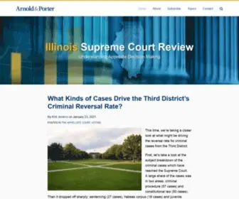 Illinoissupremecourtreview.com(Illinois Supreme Court Review) Screenshot