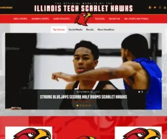 Illinoistechathletics.com(Illinois Institute of Technology) Screenshot