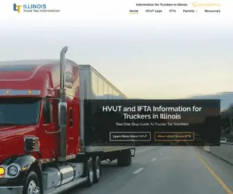 Illinoistrucktax.info(Illinois Truck Tax) Screenshot