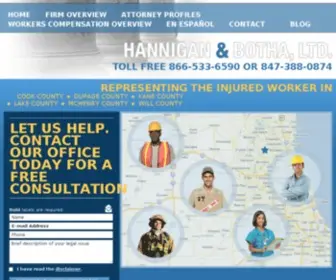 Illinoisworkerscomplawyer.com(Lake County IL Workers Compensation Attorneys) Screenshot