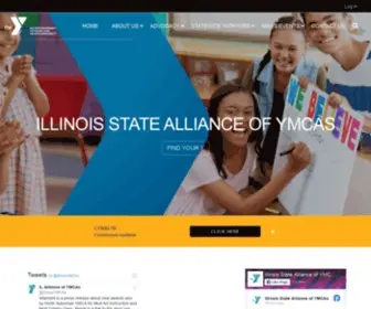 Illinoisymcas.org(Illinois State Alliance of YMCAs) Screenshot