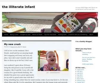 Illiterateinfant.com(The illiterate infant) Screenshot