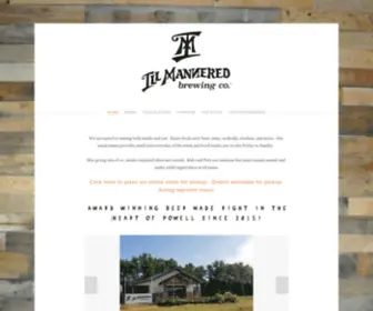 Illmanneredbeer.com(Ill Mannered Brewing Co) Screenshot