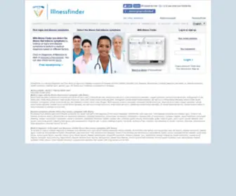 Illnessfinder.com(With Illness Finder) Screenshot