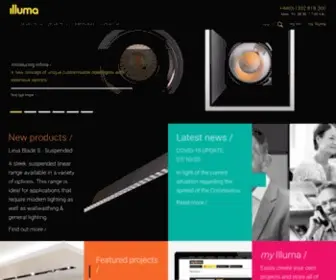 Illuma.co.uk(Commercial, Retail & Leisure Lighting Solutions) Screenshot