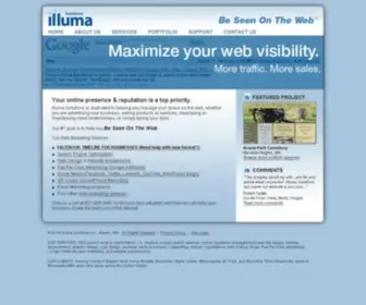 Illumasolutions.com(Web marketing) Screenshot