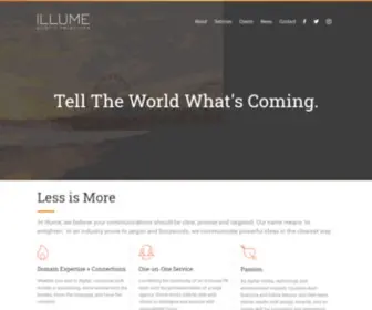 Illumepr.com(Illume Public Relations) Screenshot