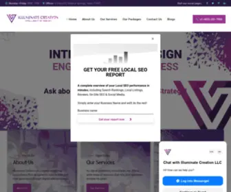 Illuminatecreation.net(Illuminate Creation LLC) Screenshot