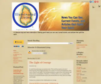 Illuminatedlvg.com(Illuminated Living) Screenshot