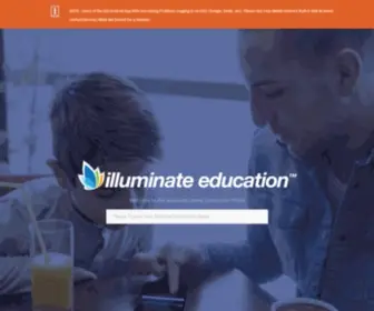 Illuminatehc.com(Illuminate Education Home Connection Portal) Screenshot