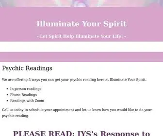 Illuminateyourspirit.com(Home) Screenshot