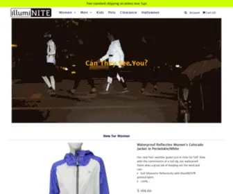 Illuminite.com(Reflective Clothing) Screenshot