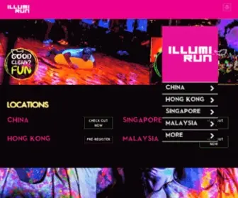 Illumirun.com(ILLUMI RUN) Screenshot