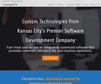 Illumisoft.com(Custom Software Developers Kansas City) Screenshot