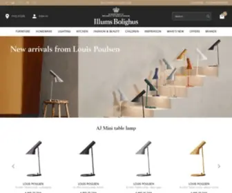 Illumsbolighus.com(Shop Scandinavian Design) Screenshot