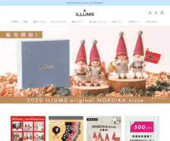 Illums.co.jp(Illums) Screenshot