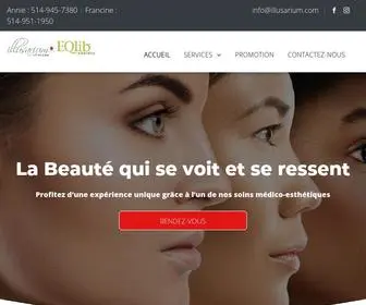 Illusarium.com(Clinique Illusarium) Screenshot