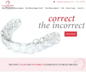 Illusionaligners.com(Illusion Aligners) Screenshot