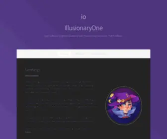 Illusionaryone.tv(IllusionaryOne) Screenshot