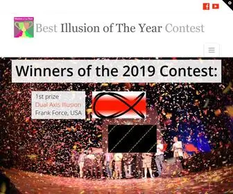 Illusionoftheyear.com(Best Illusion of the Year Contest) Screenshot