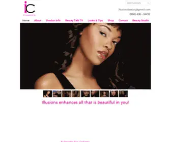 Illusionsbeauty.com(Illusions Cosmetics) Screenshot