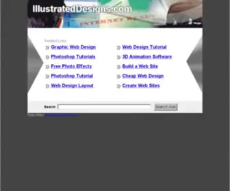 Illustrateddesigns.com(The Leading Illustrated Design Site on the Net) Screenshot