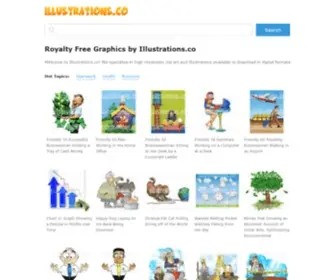 Illustrations.co(Royalty Free Graphics) Screenshot