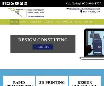 Illustrativedesigns.com(3D Modeling) Screenshot
