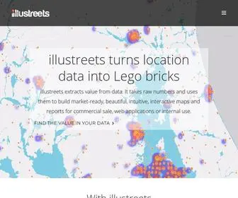 Illustreets.com(Build Your Bespoke Location Intelligence Service) Screenshot