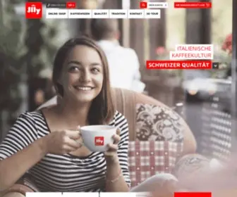 Illycafe.ch(Illycafé) Screenshot