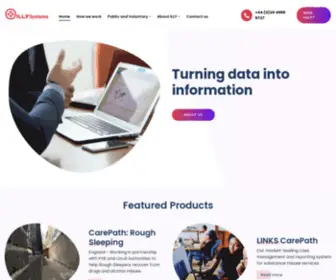 Illycorp.com(IT systems for the Public and Voluntary sector) Screenshot