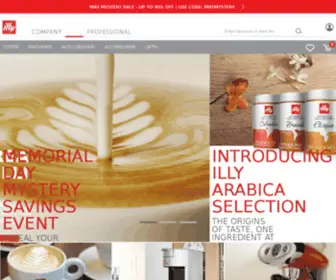 Illyeshop.com(Italian Espresso Coffee) Screenshot