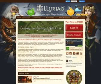 Illyriad.co.uk(Grand Strategy MMO) Screenshot