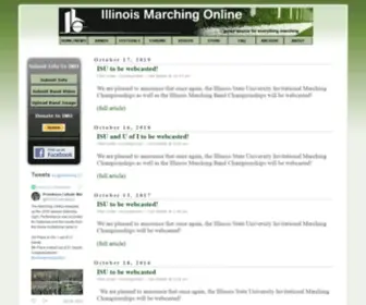 Ilmarching.com(Illinois Marching Online) Screenshot