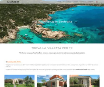 Ilmare.it(San Teodoro Sardegna. Affitti villette vicino al mare. La tua vacanze in Sardegna a San Teodoro) Screenshot