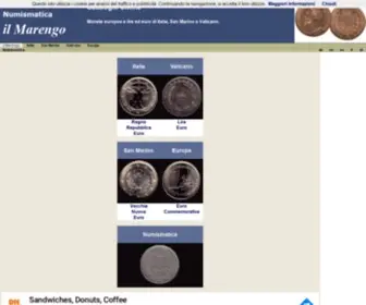 Ilmarengo.com(Numismatica il Marengo) Screenshot